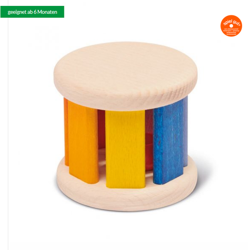 [Art.Nr.61305] Babyspielzeug Klangrolle, Walter by Nic Toys