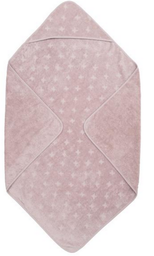 Baby Wickelhandtuch rosa 100x100, Musli (LNCT)