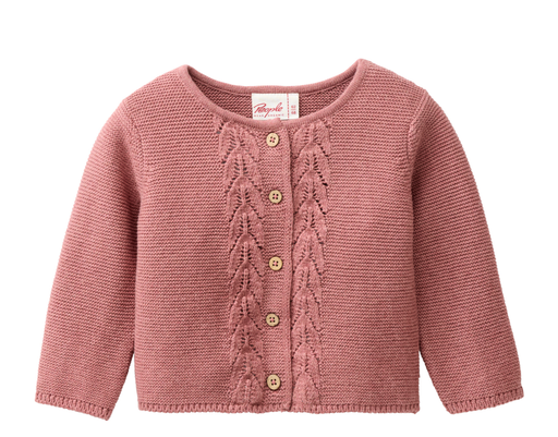 [Art.Nr.2541020-rosa-98/104] Knitted jacket, PWO