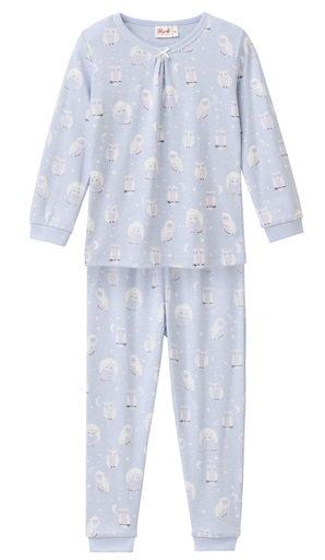 Pyjama "Flieder/Eulen", PWO