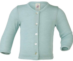 W/S Cardigan hellblau 74/80, Engel, Geburtsliste (LNSS)