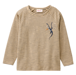 T-shirt à manches longues "Dragon/rayé", PWO