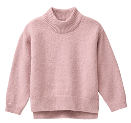 Knitted sweater with collar, PWO