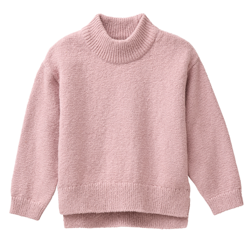 Knitted sweater with collar, PWO