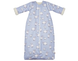 Sac de couchage avec doublure en peluche et manches amovibles "Mouton", Cotonea