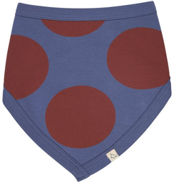 [Art.Nr.25BIBAGOR-orange-blue] Bib triangular, Pigeon organics