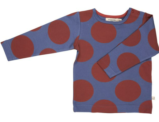 Baby Langarm-shirt "Kreise", Pigeon organics