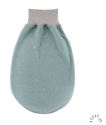 [Art.Nr.090204-09/255-sage-green] Sac de couchage en laine, Popolini