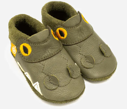 Pantoufles, crocodile, Orangenkinder