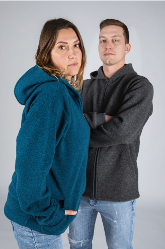 Veste de portage avec capuche, unisexe, Engel