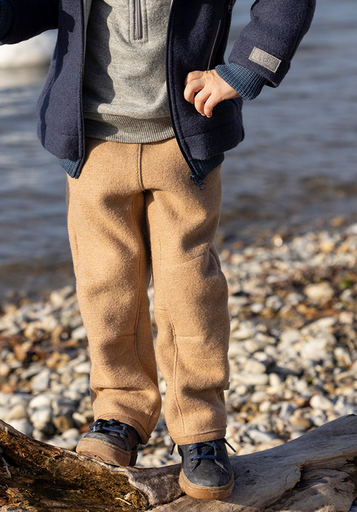 Wool boiled trousers, Disana