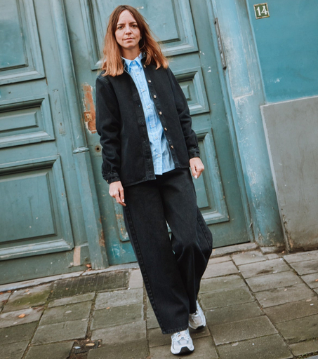 Pants "Bergenie", Poudre Organic