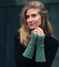 Wool fleece arm warmers, Reiff