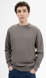 Men's fine knit sweater "HIMAL", Mela
