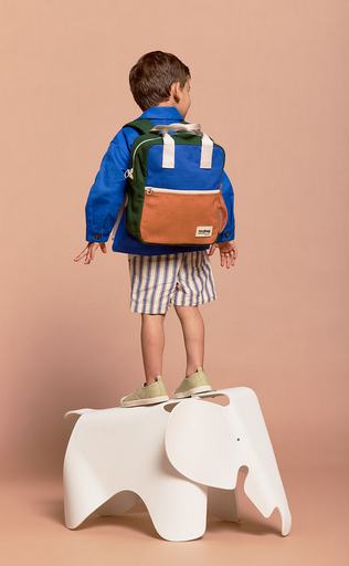 Rucksack Arthur dreifarbig, Hindbag