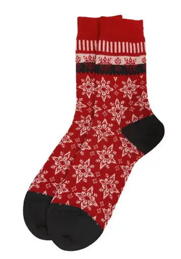 Damen/Herren Socken "Eisstern", Grödo