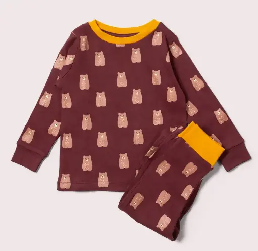 Bären braun Bio Pyjama, LGR