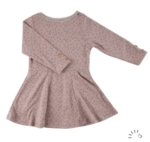 Langarm-Kleid, Popolini