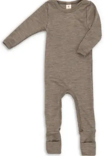 Pyjama Wool&Silk 50/56 walnut, Engel (LNHK)