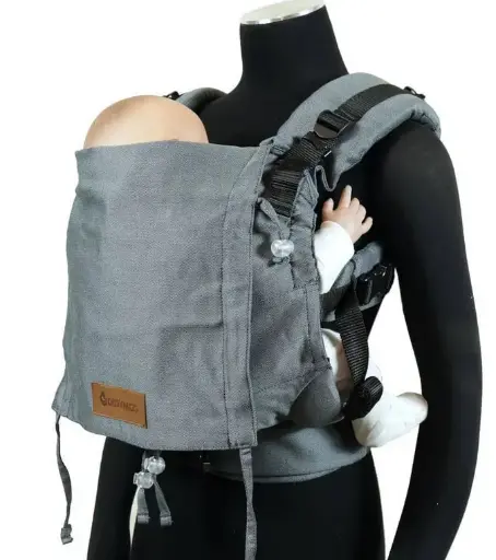 Baby carrier Didysnap 4U Double-faced anthracite, Didymos (LNHK)