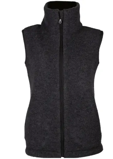 Women's Wool Fleece Vest "Laax”, Reiff
