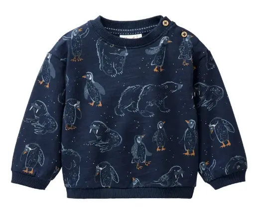 [Art.Nr.2541036-719203-86/92] Baby Sweat-Pullover "Arktische Tiere", PWO