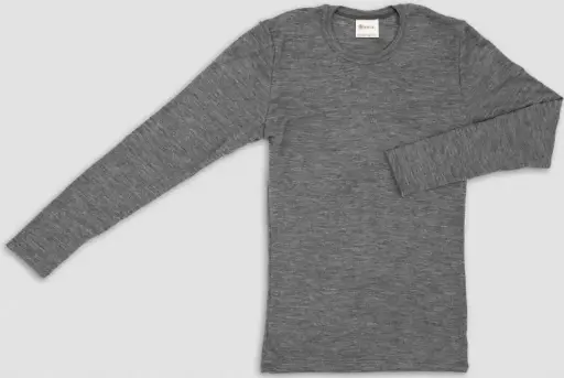 [Art.Nr.404815-98-5052] Chemise à manches langues pour homme en laine, Engel