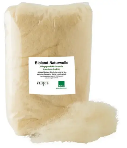Naturwolle 50g, Bioland (LNMM)