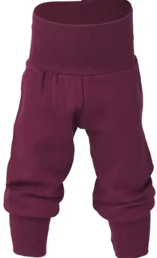 Babyhose Wolle/Seide orchidee 50/56, Engel (LNMM)