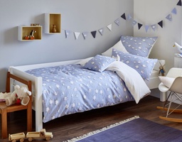 Satin children's bed linen "Little sheep"  Cotonea 