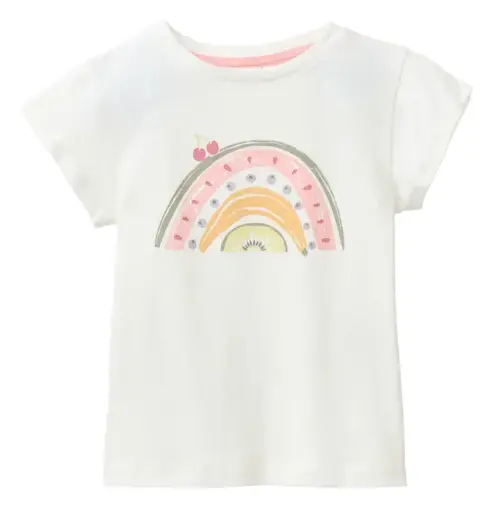 Kurzarmshirt "Regenbogen", PWO