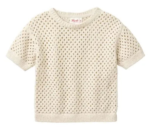 Pull à manches courtes tricoté, PWO