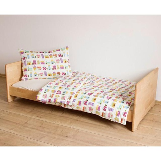 Children's bed linen "Houses", Ege Organics