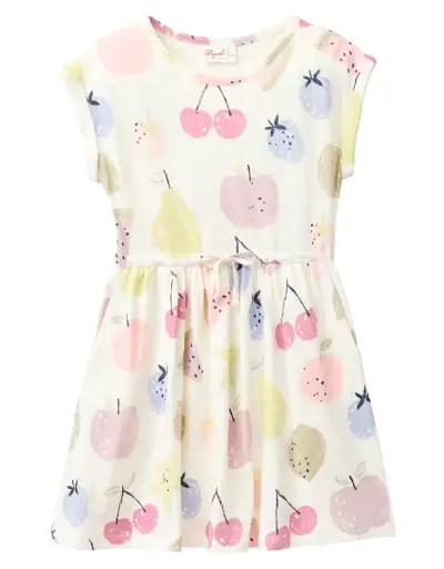 Kurzarm-Kleid "Früchte", PWO