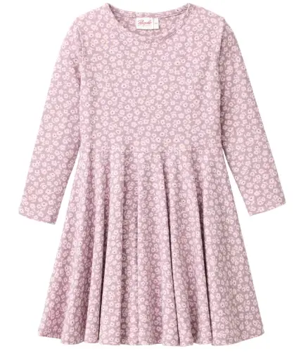 Robe à manches longues "florale", PWO