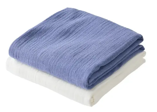 [Art.Nr.2621202-708500] Lot de 2 couches en mousseline, PWO