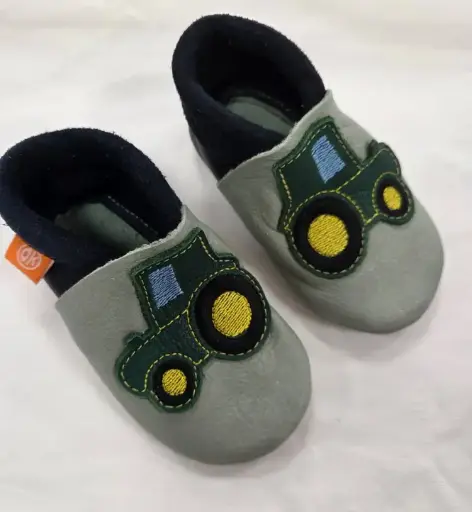 ​​​Barfuß-Schuh "Amigo" "Trecker" (mint), Orangenkinder 
