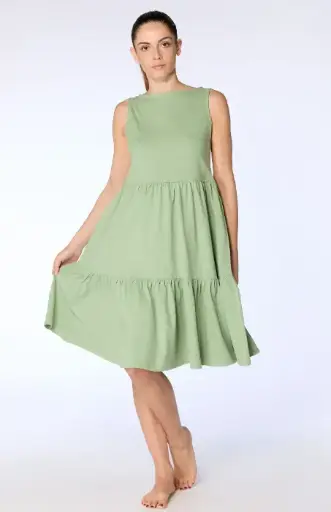 Ruffled dress, Leela Cotton 