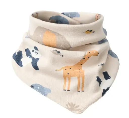 [Art.Nr.2611039-008203-Zoo] Scarf bib "Zoo", PWO