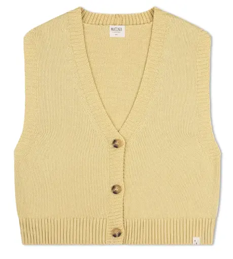 Gilet en maille, Matona