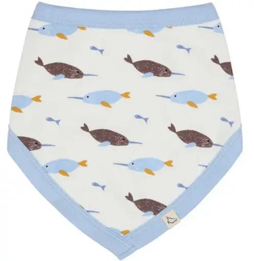 [Art.Nr.26BIBANA] Bib triangular, Pigeon organics