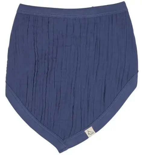 [Art.Nr.26BIBMIN] Triangular bib muslin, Pigeon