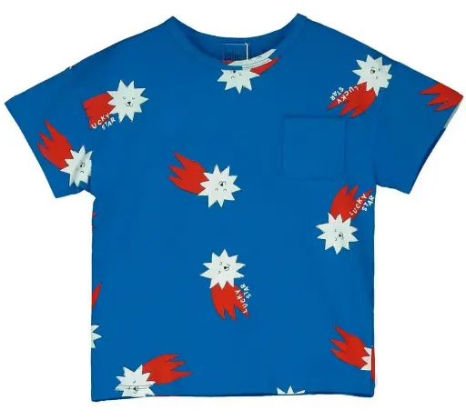 Normales T-Shirt "Red Stars", LötieKids