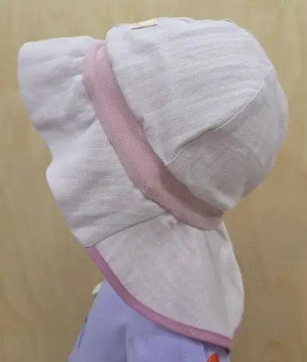 Sun hat fire brigade with rope muslin,  PICKAPOOH