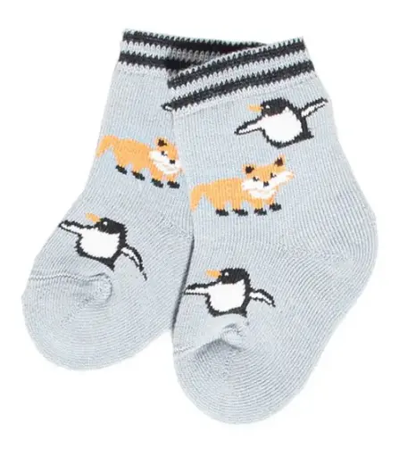 Chaussettes bébé éponge animaux arctiques, Grödo