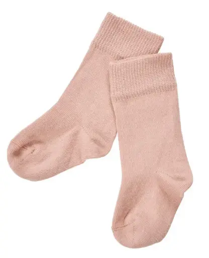 [Art.Nr.22170-01-68-74-mistyrose] Chaussettes hautes pour bébé, Grödo