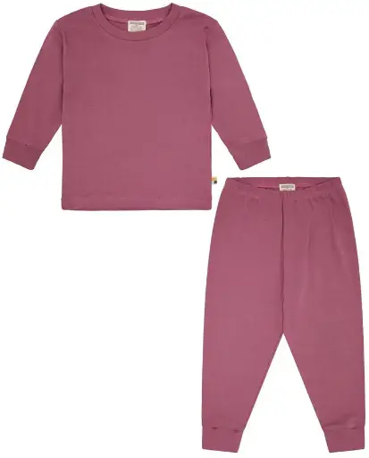 [Art.Nr.2103-grape-110/116] Pyjama Uni "Grape", Loud+Proud