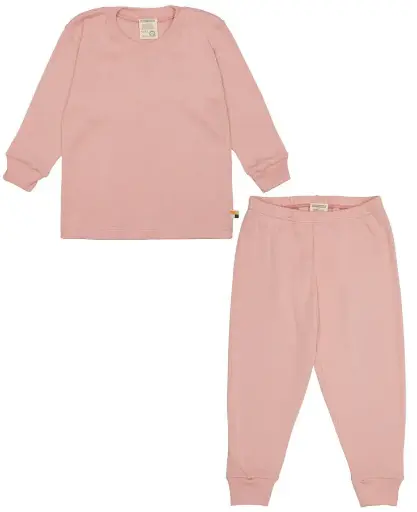 [Art.Nr.2103-Powder-110/116] Pyjama Uni "Powder", Loud+Proud