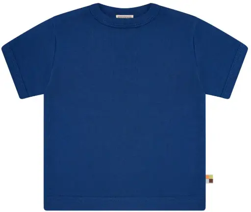 [Art.Nr.1209-ultramarine-86/92] Baby Short-sleeved t-shirt Uni "Ultramarine", Loud + Proud