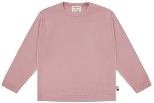 [Art.Nr.1210-aster-122/128] Langarm T-Shirt Uni "Aster", Loud + Proud